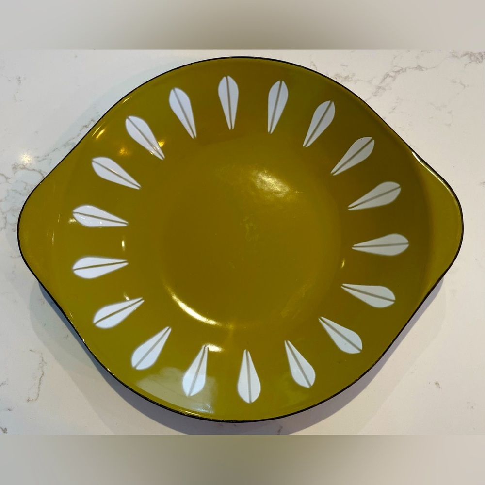 Mid-Century Modern Cathrineholm Scampi Plate Vtg